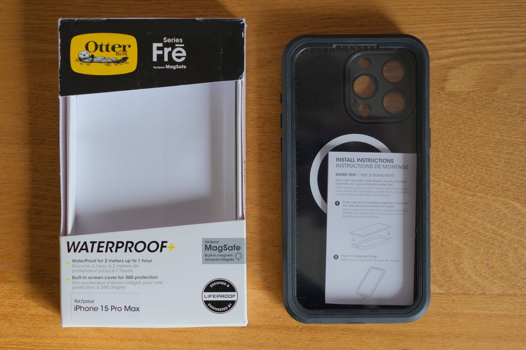 OtterBox Cover & Protezioni schermo: Otterbox Fre Magsafe / Waterproof Case iPhone 15 Pro Max – Nuovo (secondo la descrizione) da Zürich venduto da cbrl