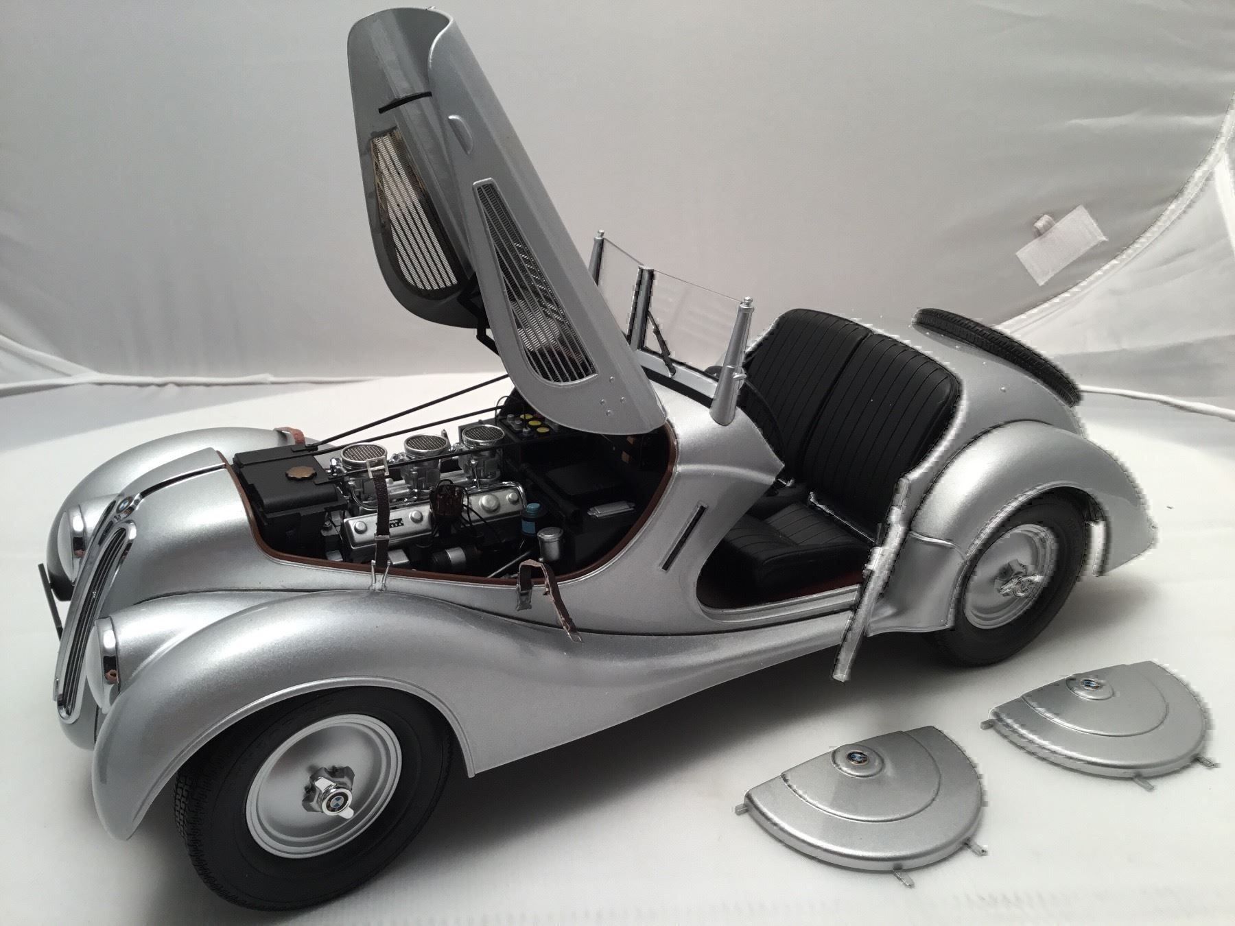 BMW Modellini d'auto: BMW 328 Roadster – Nuovo e nell'imballaggio originale da Erlenbach im Simmental venduto da Model_box 4