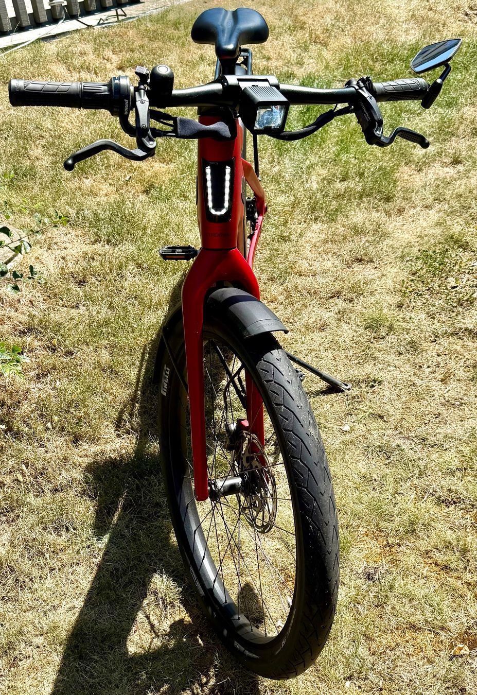 Stromer Biciclette: Stromer ST3 Pinion ABS Sport M Imperial Red – Usato da Feuerthalen venduto da isa_ws7z 3