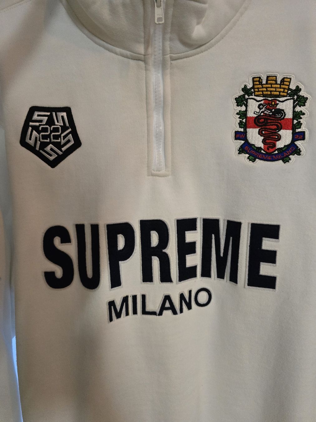 Maglioni & Felpe: Supreme Milano Half Zip Pullover – Nuovo (secondo la descrizione) da Thun venduto da Dativ 1