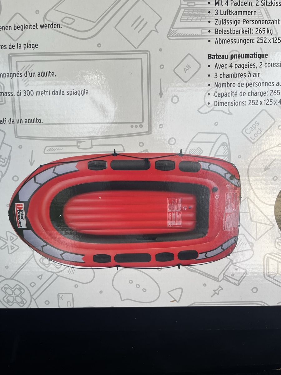 Boote: Inflatable boat - Schlauchboot - Gommone gonfiabile – Gebraucht aus Uerzlikon von bru_5dls 1