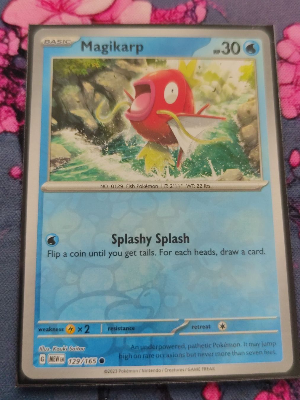 Pokémon Carte collezionabili: Pokemon Magikarp von 151 Set EN – Nuovo (secondo la descrizione) da Schlossrued venduto da LAP2012