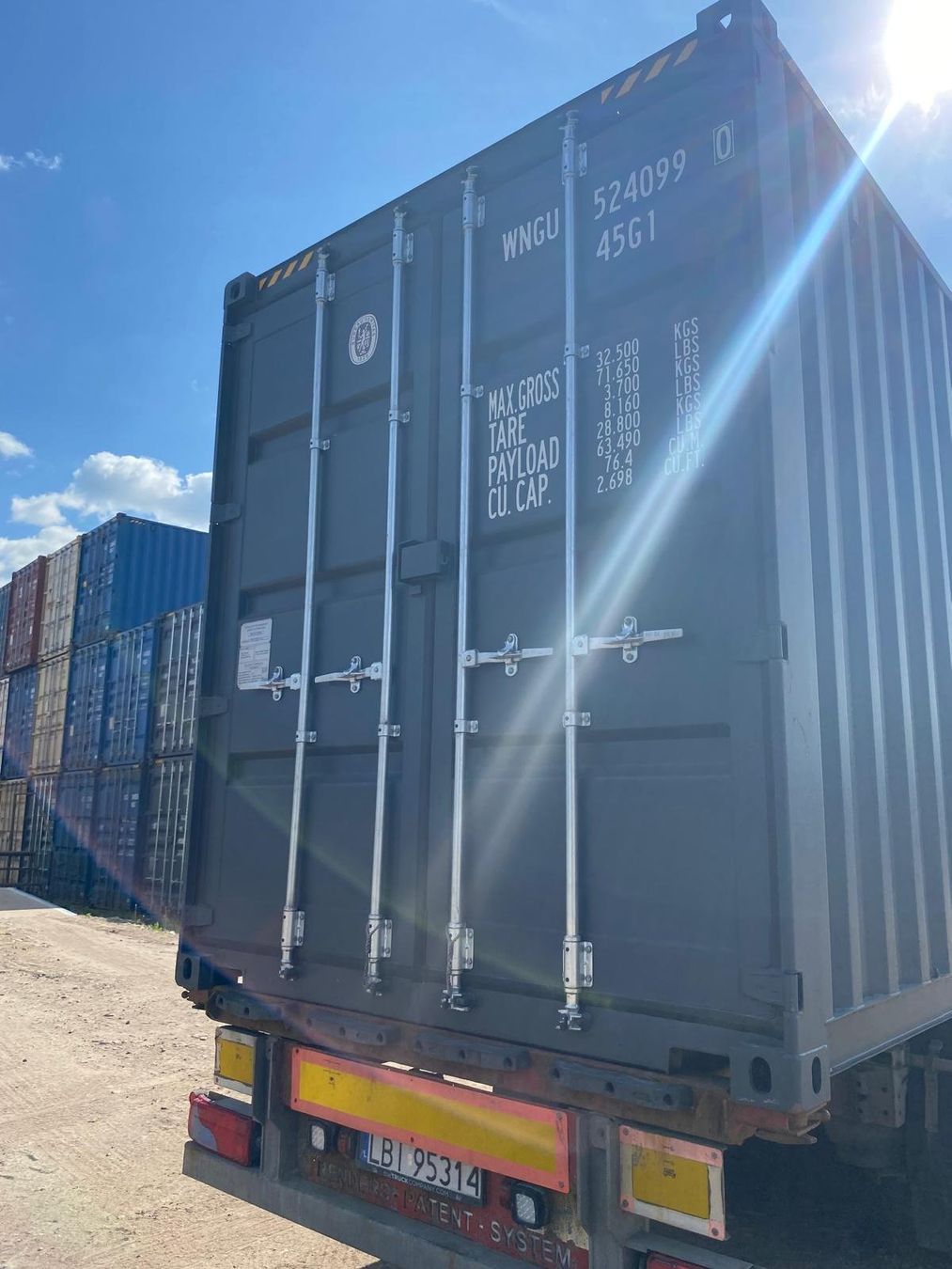 Altro per Ufficio & Commercio: 40 Fuß High Cube Seecontainer / one Way Anthrazit / Lager – Nuovo (secondo la descrizione) da Hamburg venduto da inf_r2kx 5
