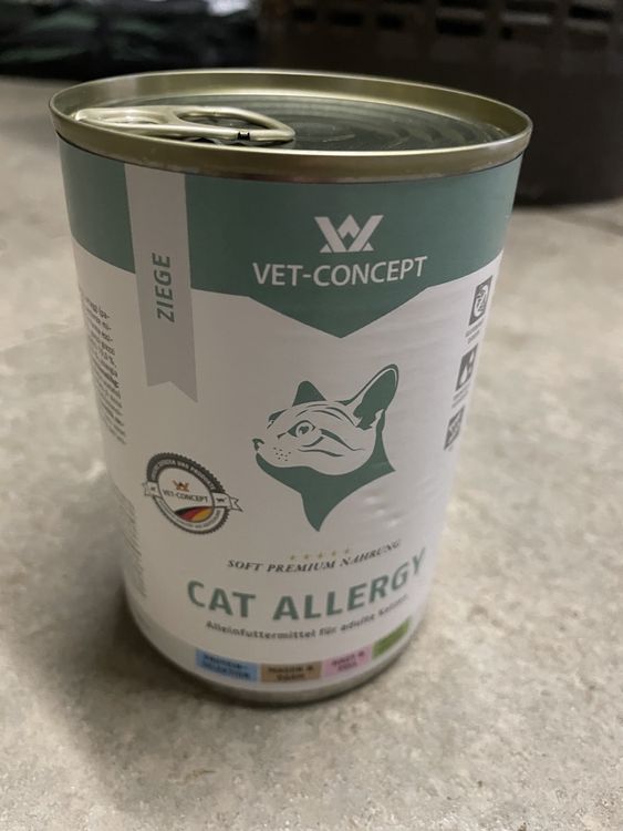 Katzenfutter VET CONCEPT Ziege, 5 Dosen (Neu und originalverpackt) in  Gelterfingen fr CHF 10  nur Abholung auf Ricardo kaufen