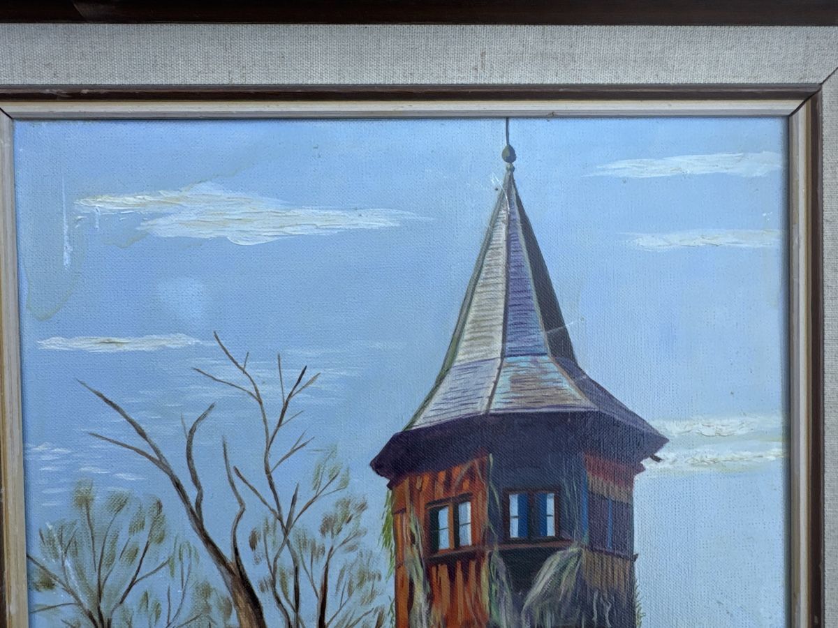 Gemälde: Ölgemälde auf Schutzmann Leinwand – Gebraucht aus Zürich von Brockiwelt 3