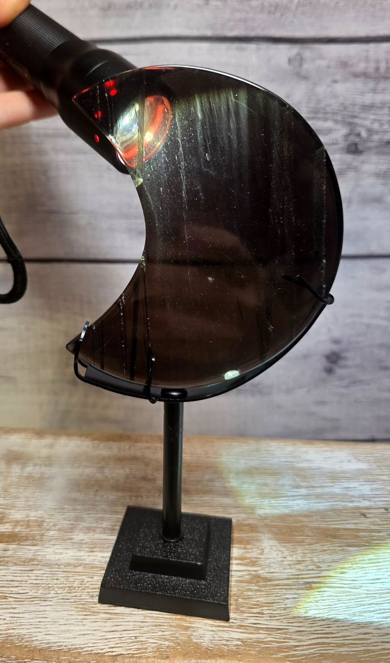 Minerali & Pietre curative: Eis Obsidian Mond 170g – Nuovo e nell'imballaggio originale da Matzingen venduto da Shay_Crystalz 1