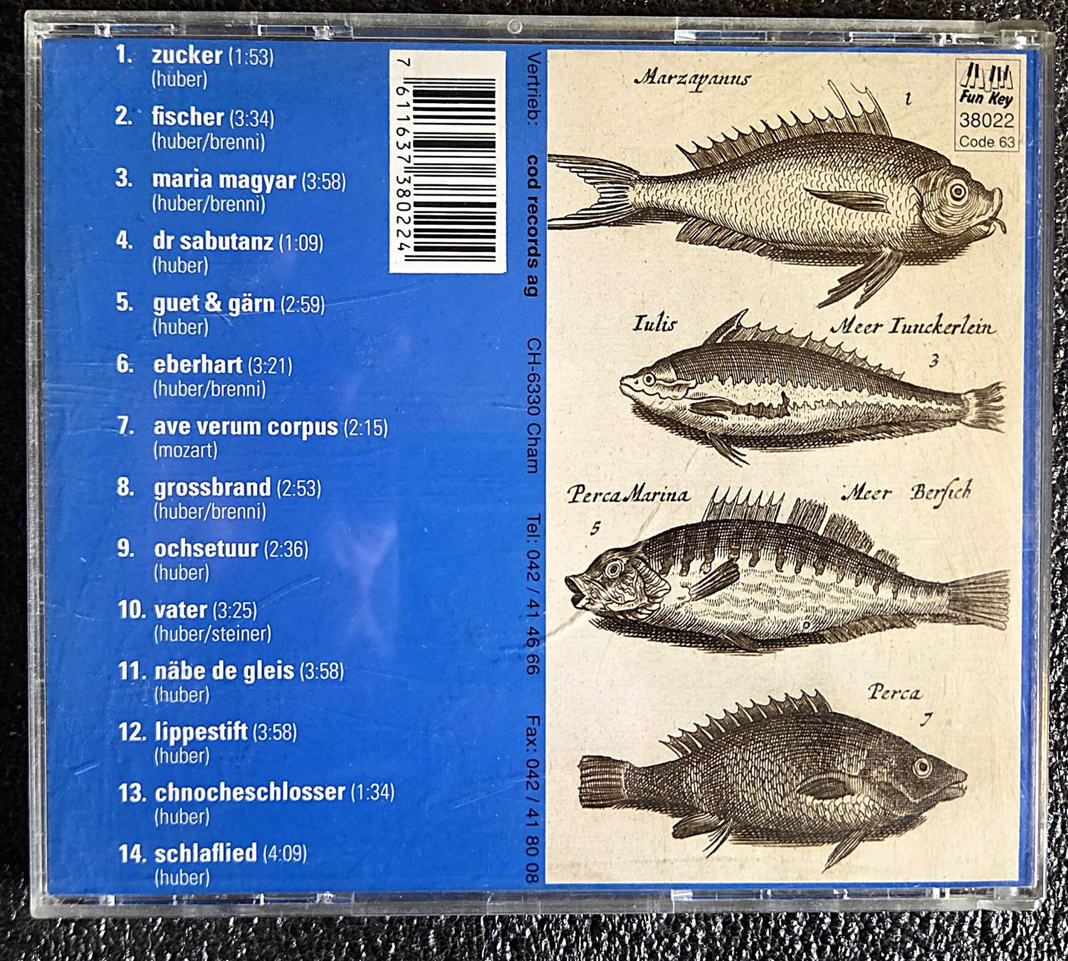 CD: Patent Ochsner - Fischer – Usato da Biberist venduto da Beaver58 2