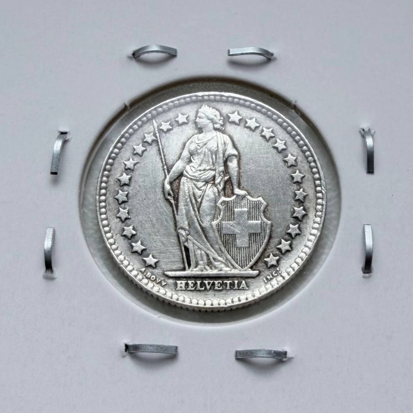 Tutti le monete: 1/2 Franken 1952 B Schweiz Silber – Usato da Sissach venduto da Valeriika