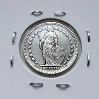 1/2 Franken 1952 B Schweiz Silber