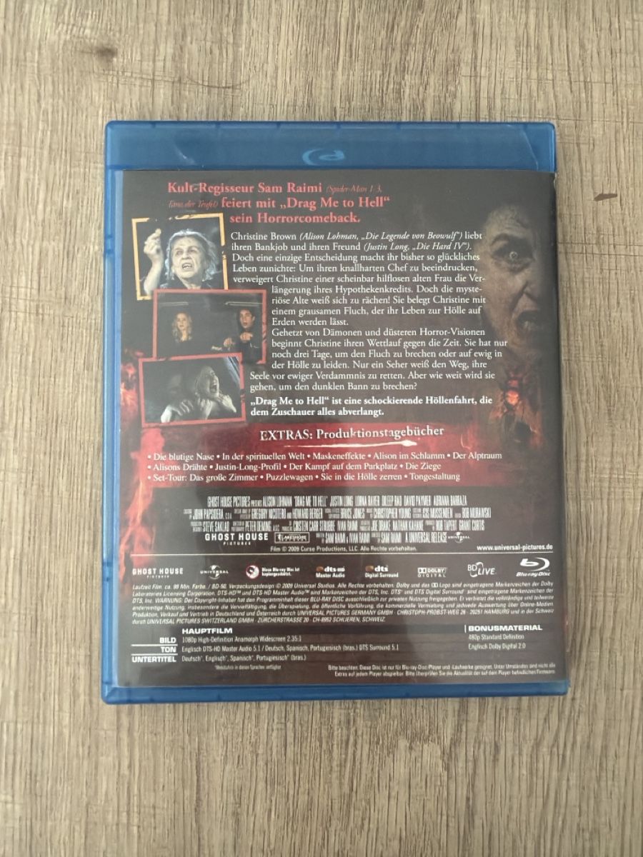 Tutti i DVDs: Drag Me to Hell (2009) BluRay – Usato da Hagendorn venduto da masterchieff 1