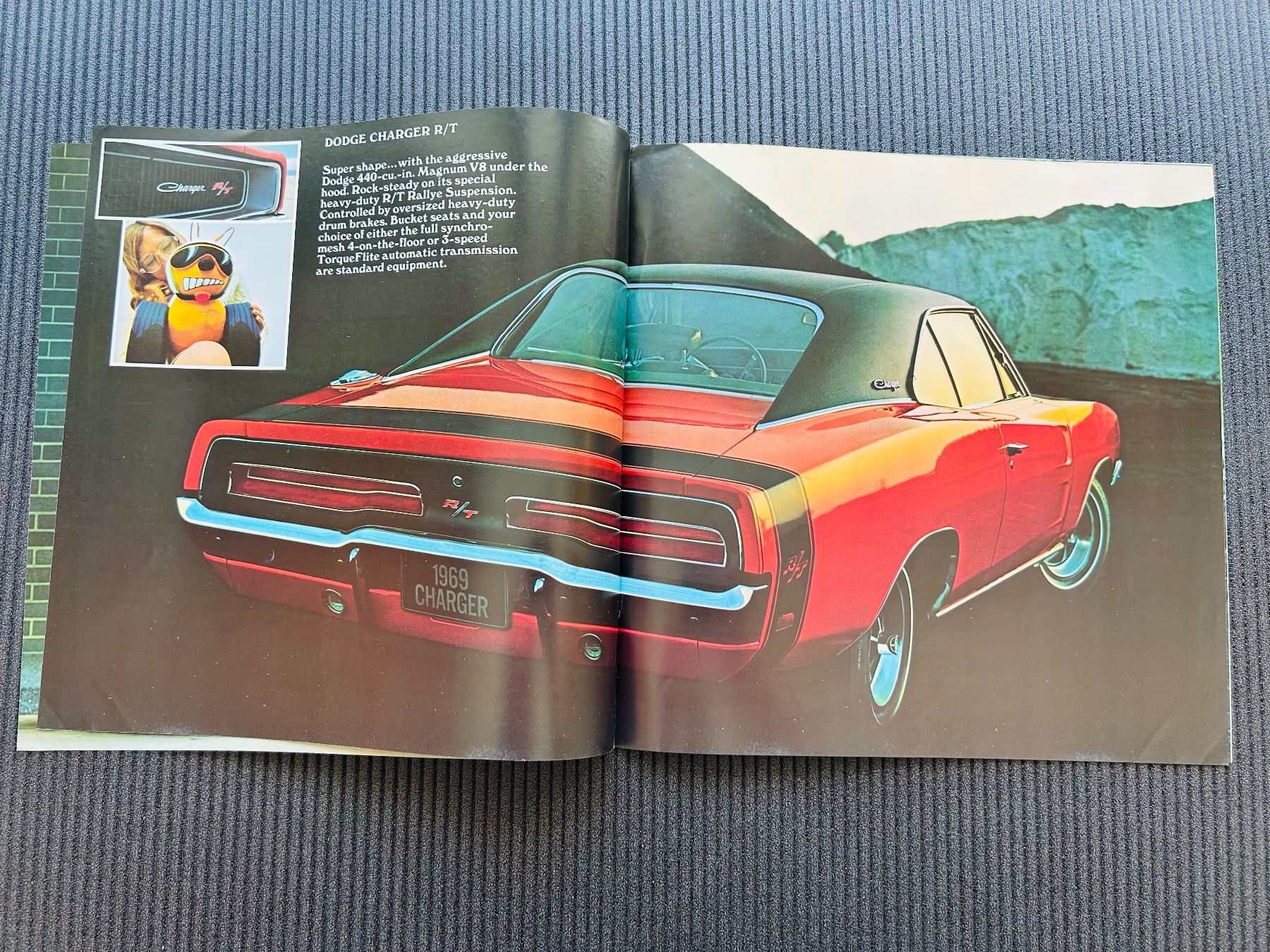 Dodge Documenti: Dodge Charger Original Brochure 1969 – Usato da Herrliberg venduto da surfcafe 2