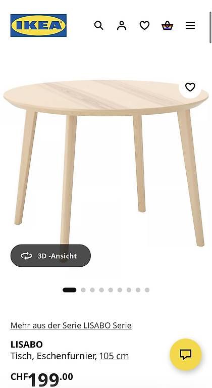 Tavoli: Runder IKEA-Esstisch  – Usato da Adliswil venduto da NiniGiulia 4