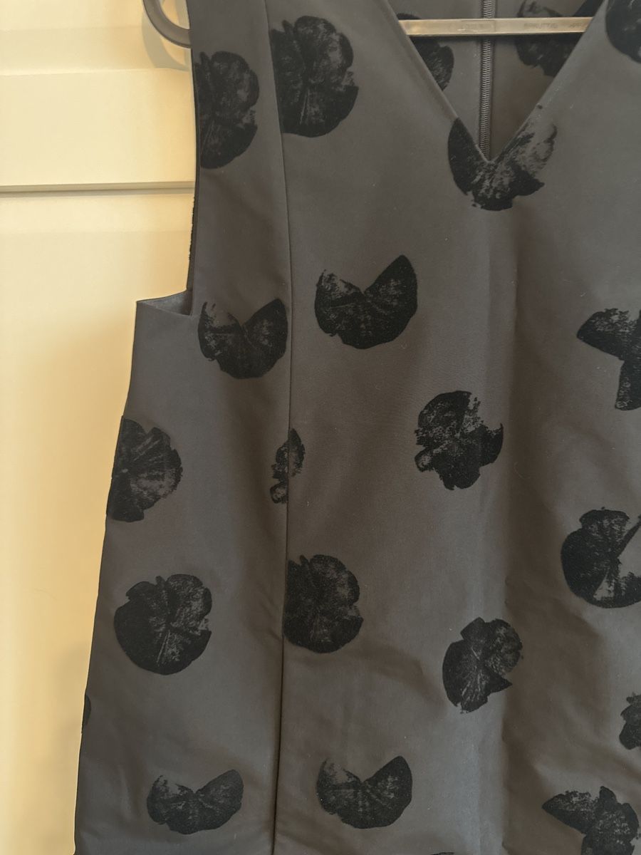 Vestiti: Schwarzes Cocktailkleid mit Samtpunkten | Onesize – Usato da Winterthur venduto da ann_9m9m 1