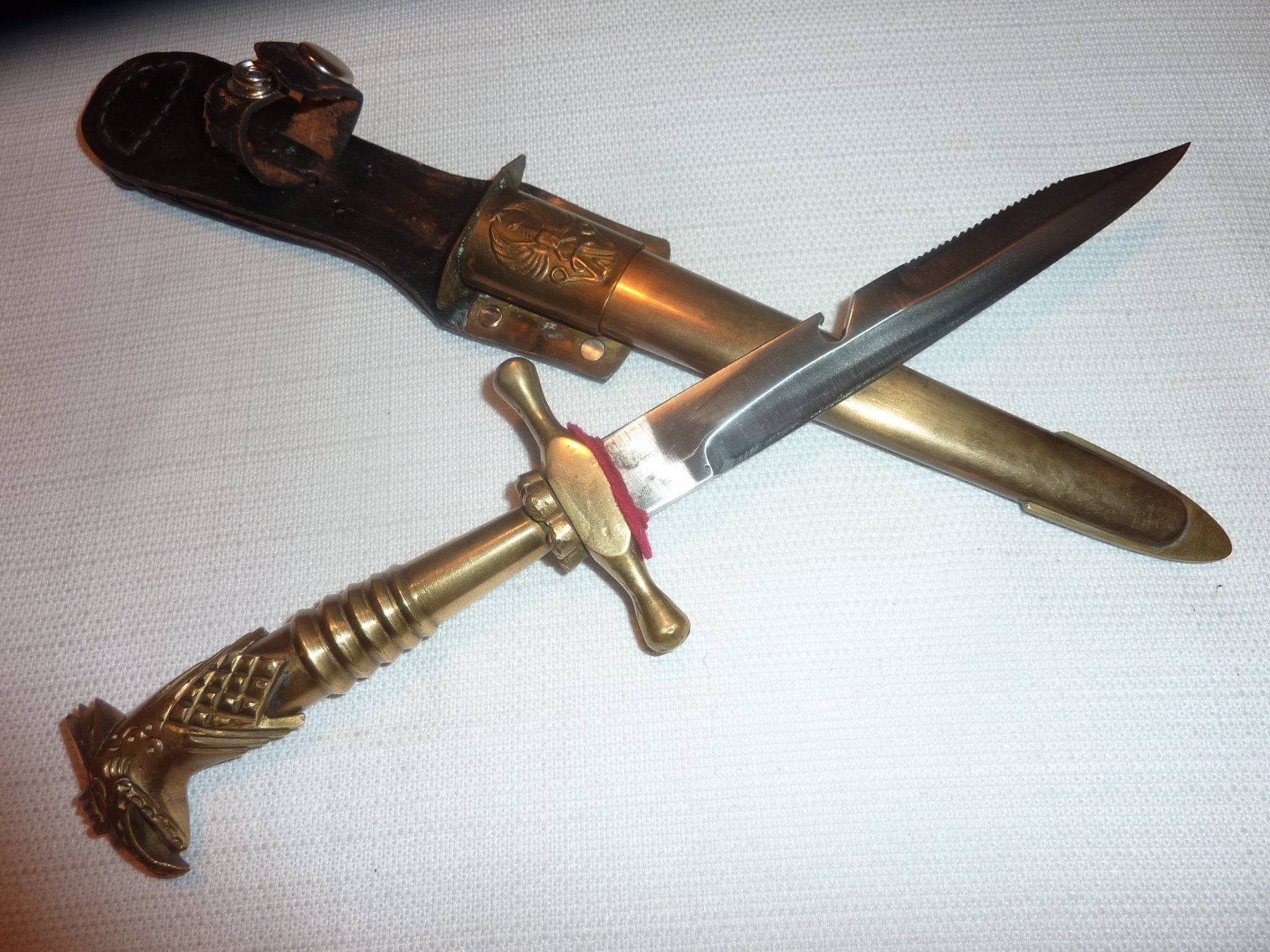 Zubehör: Antikes spez. Jagdmesser Freizeit Messer Dolch Sackmesser – Gebraucht aus Dietikon von damaszen