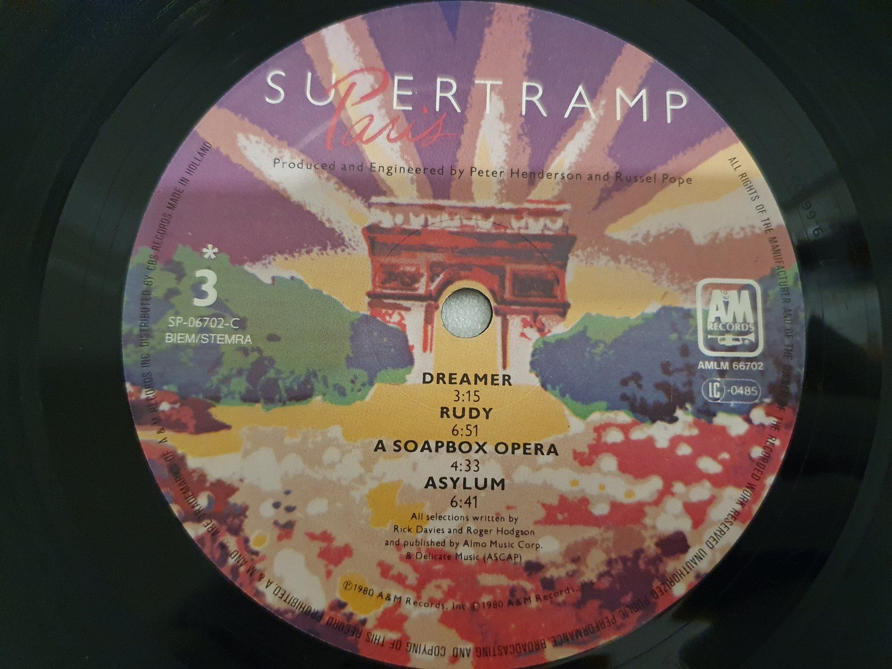 Schallplatten: Supertramp – Paris / 2 LP`s – Gebraucht aus Uster von Vinyl-Leidenschaft 8