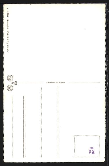 Cartoline postali: Grindelwald, Schwimmbad mit Wetterhorn – Usato da Berlin venduto da bartko-reher 1