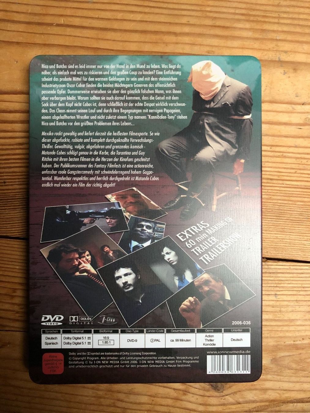 Alle DVDs: DVD Steelbook Matando Cabos – Gebraucht aus Gasel von Alter_Ego 1