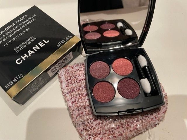Chanel Les 4 Ombres Tweed Tweed Pourpre 2g