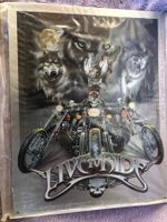 Live to ride easyrider chopper lone wolf