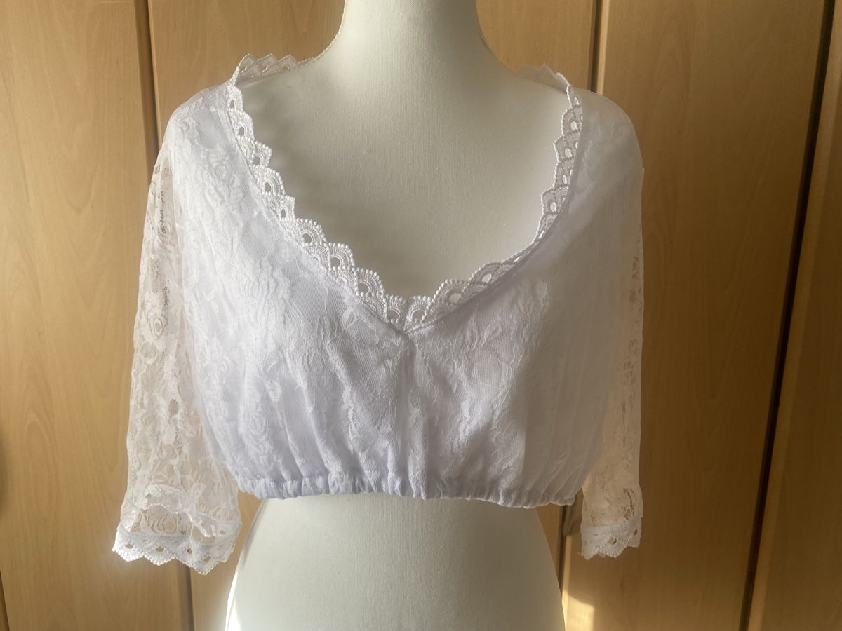 Camicette: Dirndl Bluse gr. 44 XXL – Nuovo (secondo la descrizione) da Seewen SZ venduto da shaky01