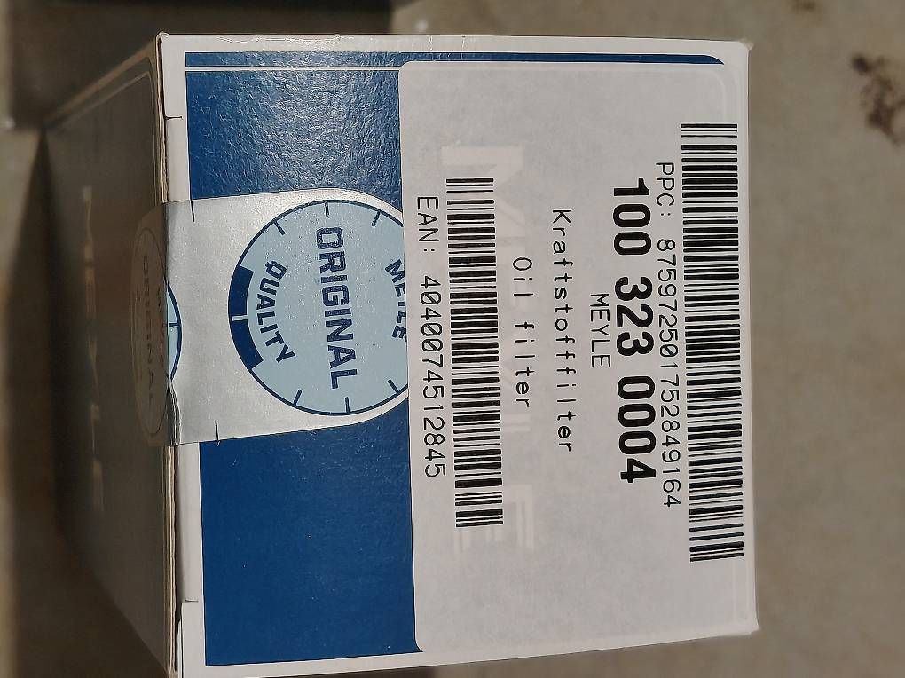 Tutti pezzi di ricambio auto: Ölfilter+ Kraftstoffilter Meyle  – Usato da Balgach venduto da ste_wqc7 4