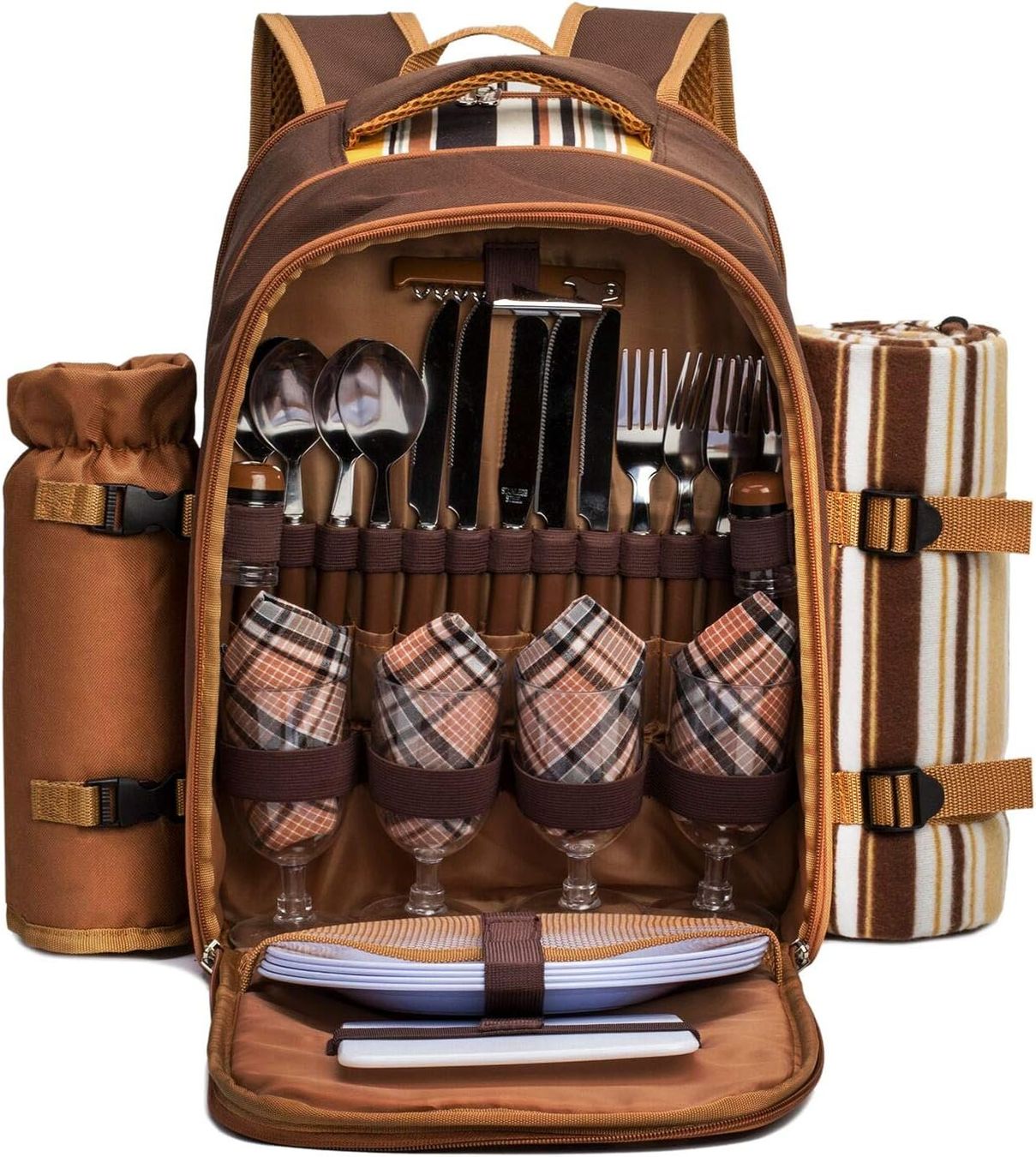 Zaini: walker Picknickrucksack 4 Personen Picknick Decke Camping – Nuovo e nell'imballaggio originale da Hundwil venduto da pak_7zvn