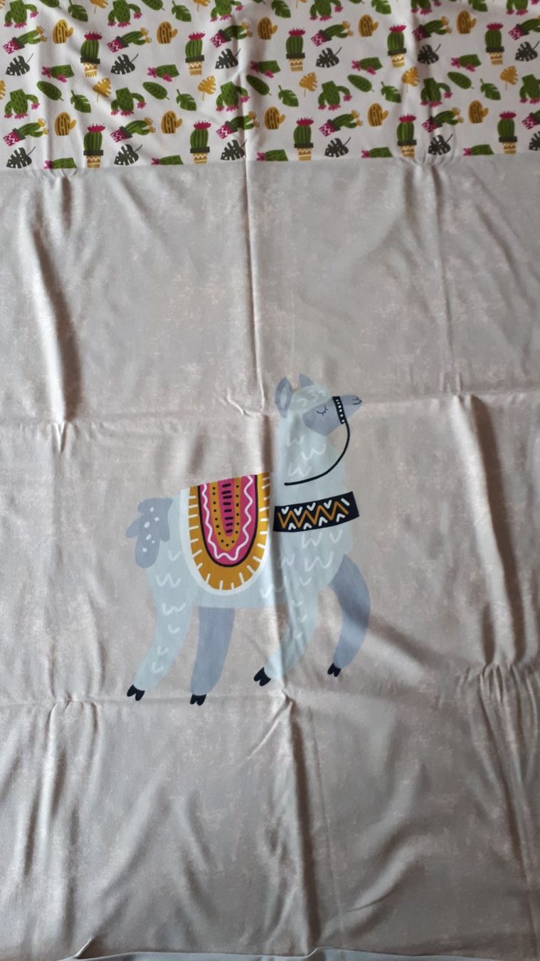 Stoffe: Jersey Panel Alpaka 95x140cm B – Neu und originalverpackt aus Steg im Tösstal von J.Kreisl