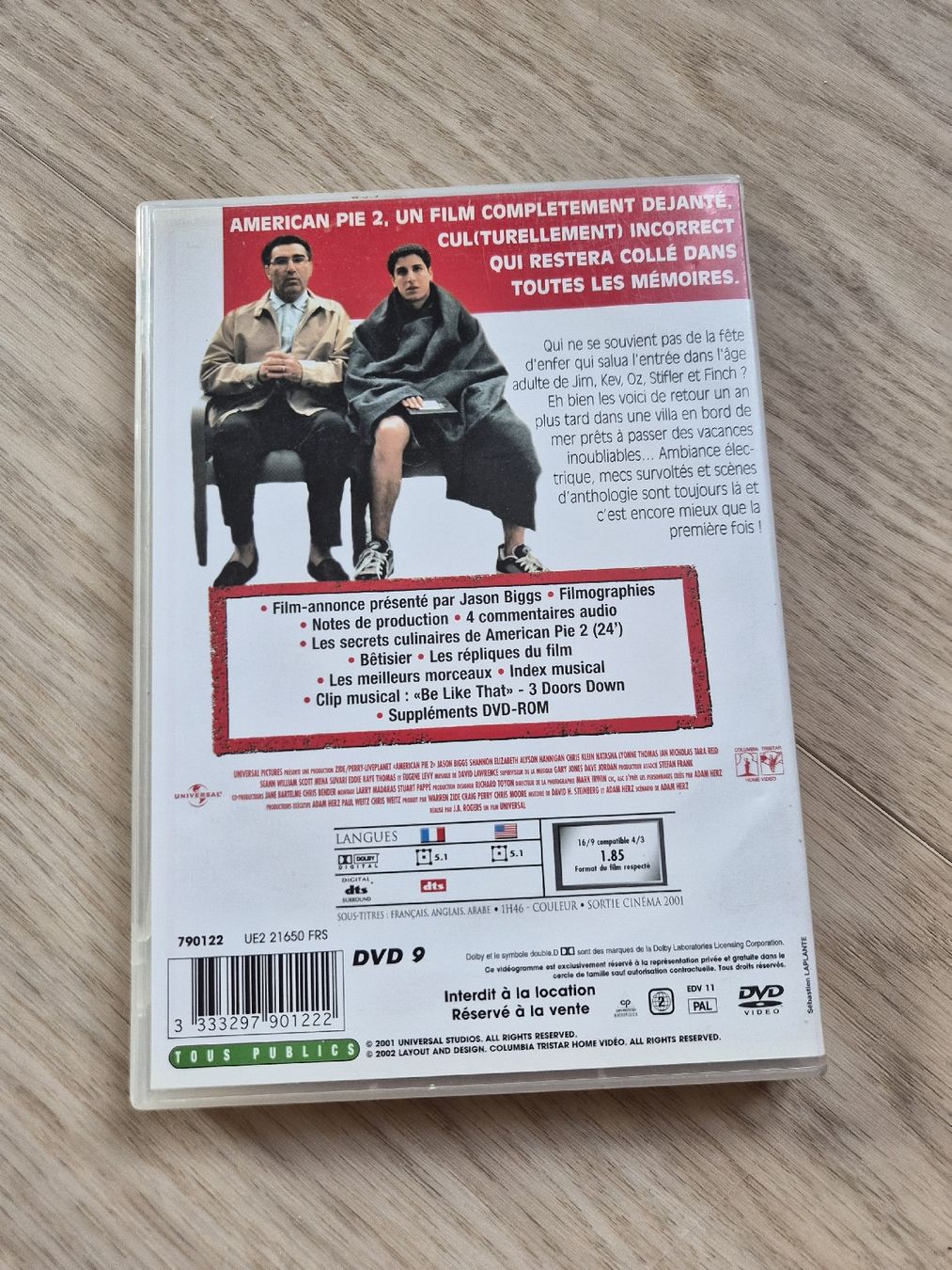 Tutti i DVDs: DVD American Pie 2, Edition Collector, Version Non Censurée – Usato da La Joux FR venduto da car_ck96 2