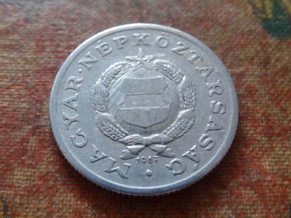 Tutti le monete: HONGRIE  1  Forint  1967 – Usato da Romanel-sur-Lausanne venduto da Swift13