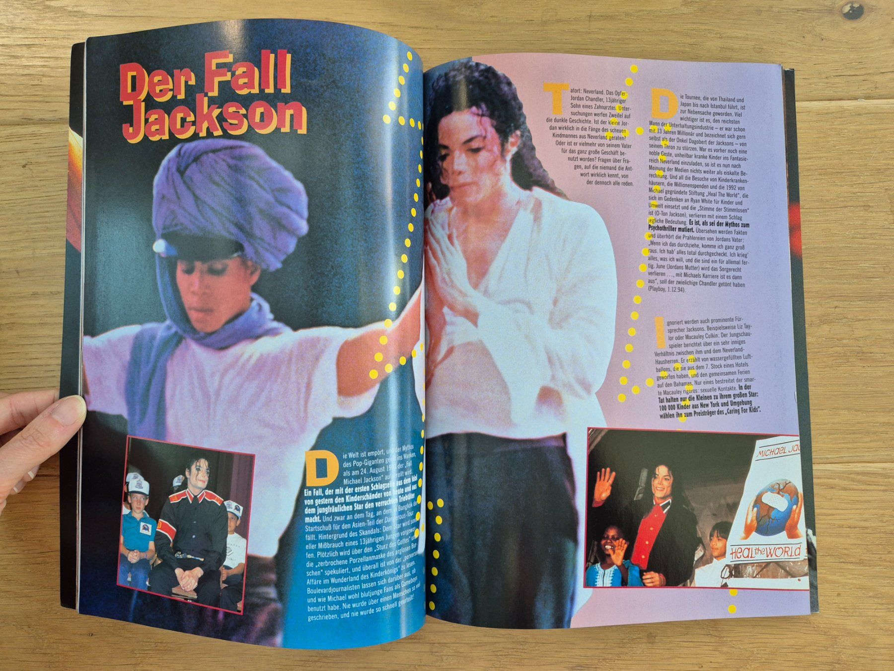 Libri: Michael Jackson Poster Book détachables (DE) – Usato da Savièse venduto da coeur88 1
