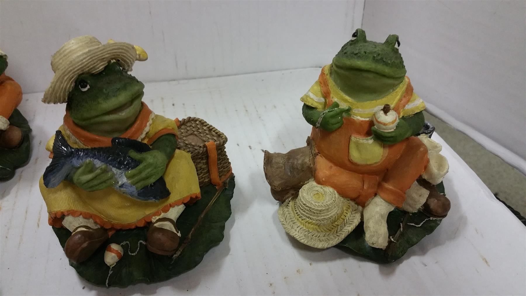 Figuren: 4 Stück Deko Frösche NEU – Neu und originalverpackt aus Uerkheim von Justi.y 2