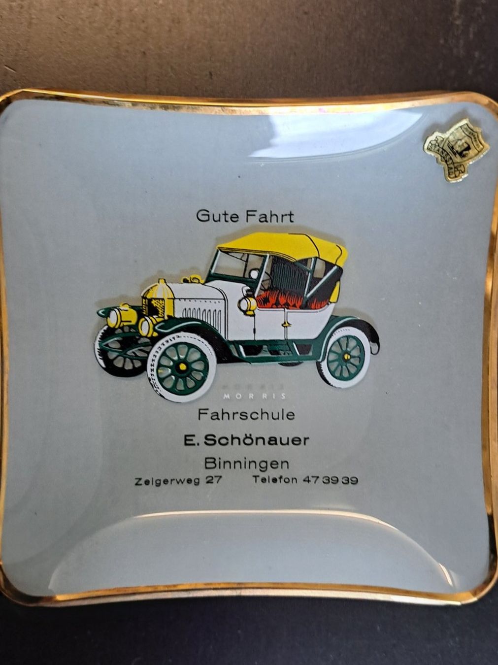 Portacenere: vintage Reklame Aschenbecher – Usato da Riehen venduto da Appia48 4