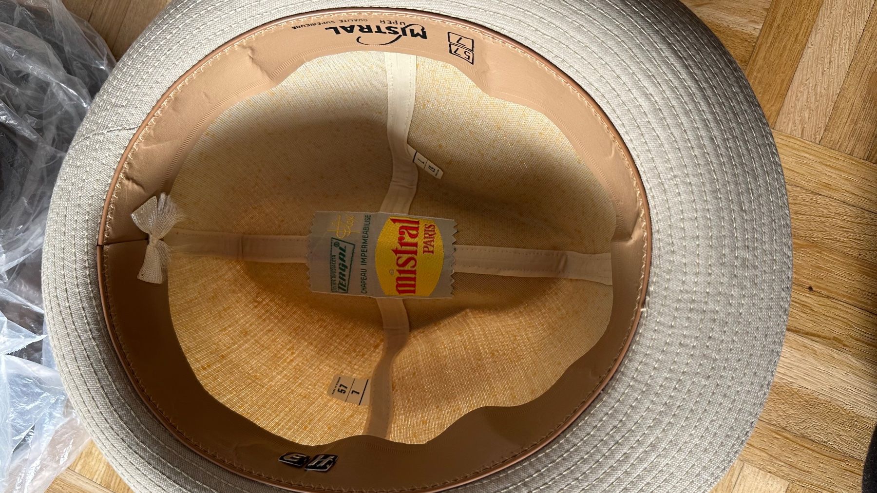 Hüte, Mützen & Caps: Sommerlicher Herrenhut beige Gr. 57 – Gebraucht aus Schönenbuch von marisli80 4