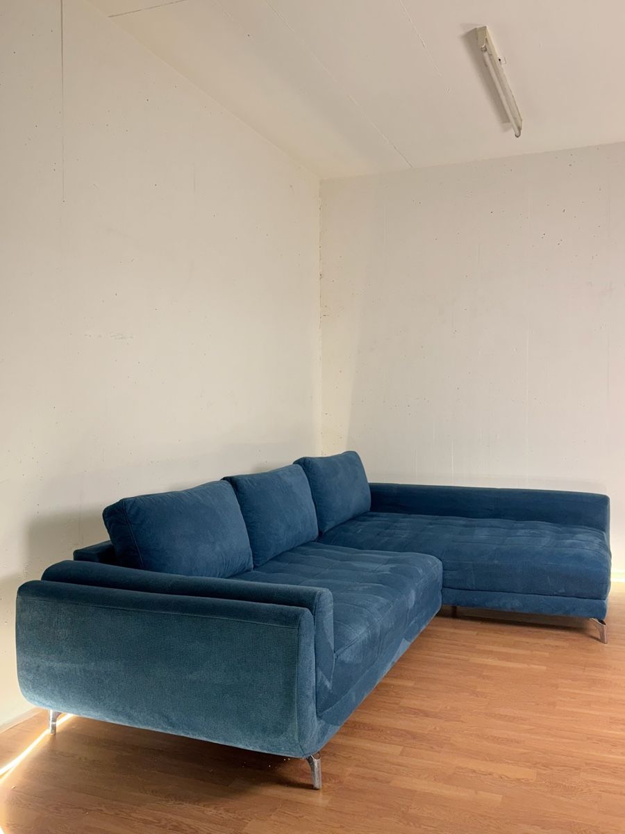 Sofas: Ecksofa Pastellblau Ink.Lieferung – Gebraucht aus Fehraltorf von Sofalab.swiss 6