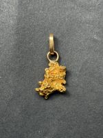 Natürliches Goldnugget als Anhänger tot. 7,34 gr Australien