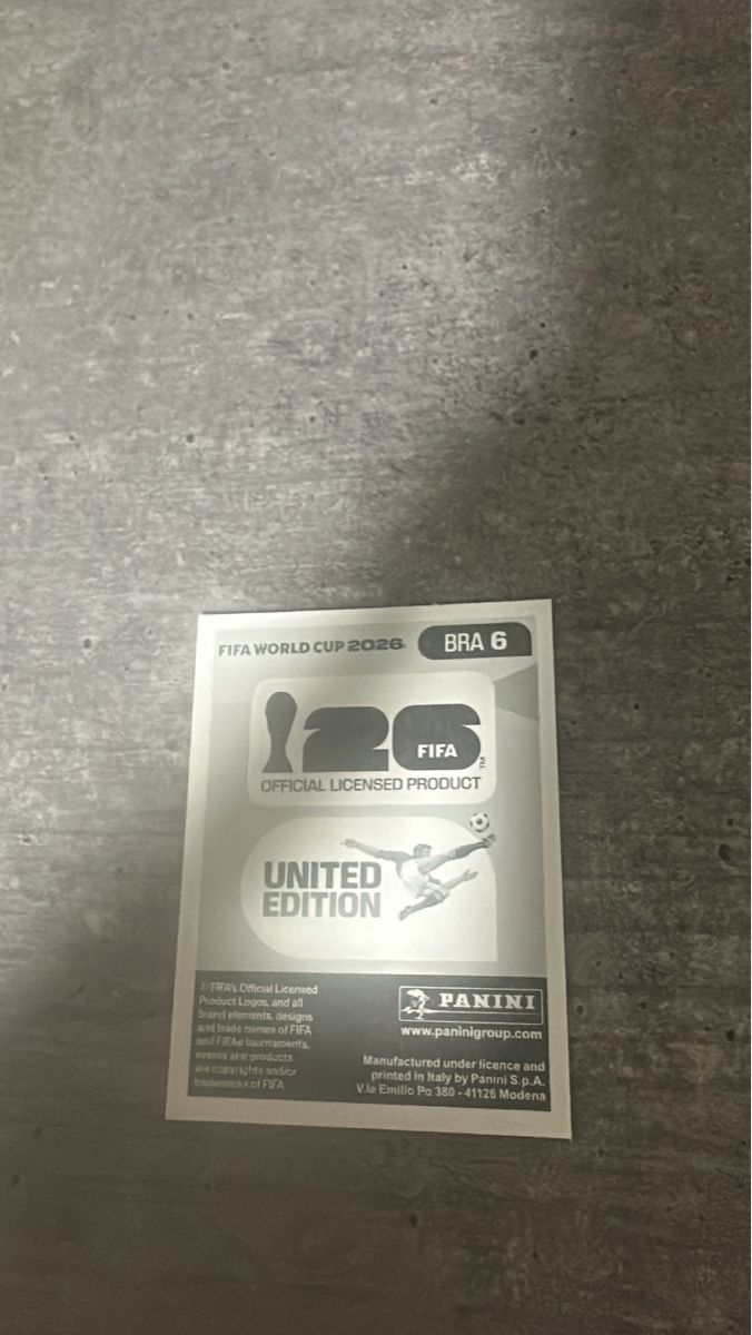 Panini Carte collezionabili: BRA 6 , FIFA WORLD CUP 2026 PANINI  – Nuovo (secondo la descrizione) da Frauenfeld venduto da 1PegPeg1 1
