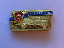 Insigne GAZ-53A 1965 badge camion vintage URSS