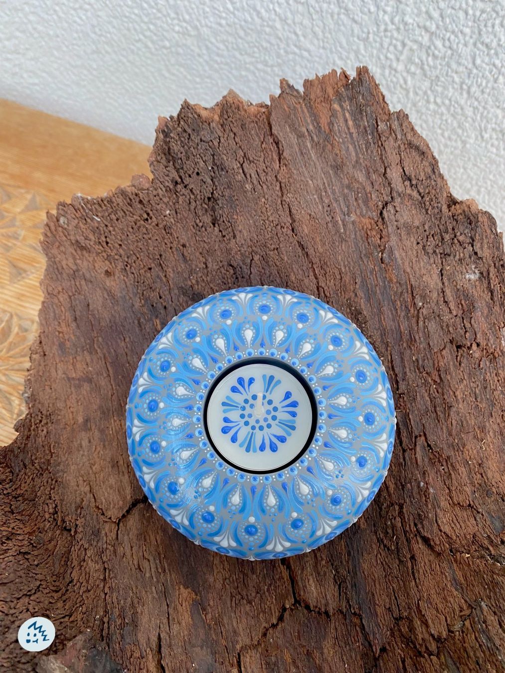 Alle Dekorationen: Mandala Teelichthalter, Kerze, Deko, Geschenk, Teelicht – Neu und originalverpackt aus Fanas von Omibia