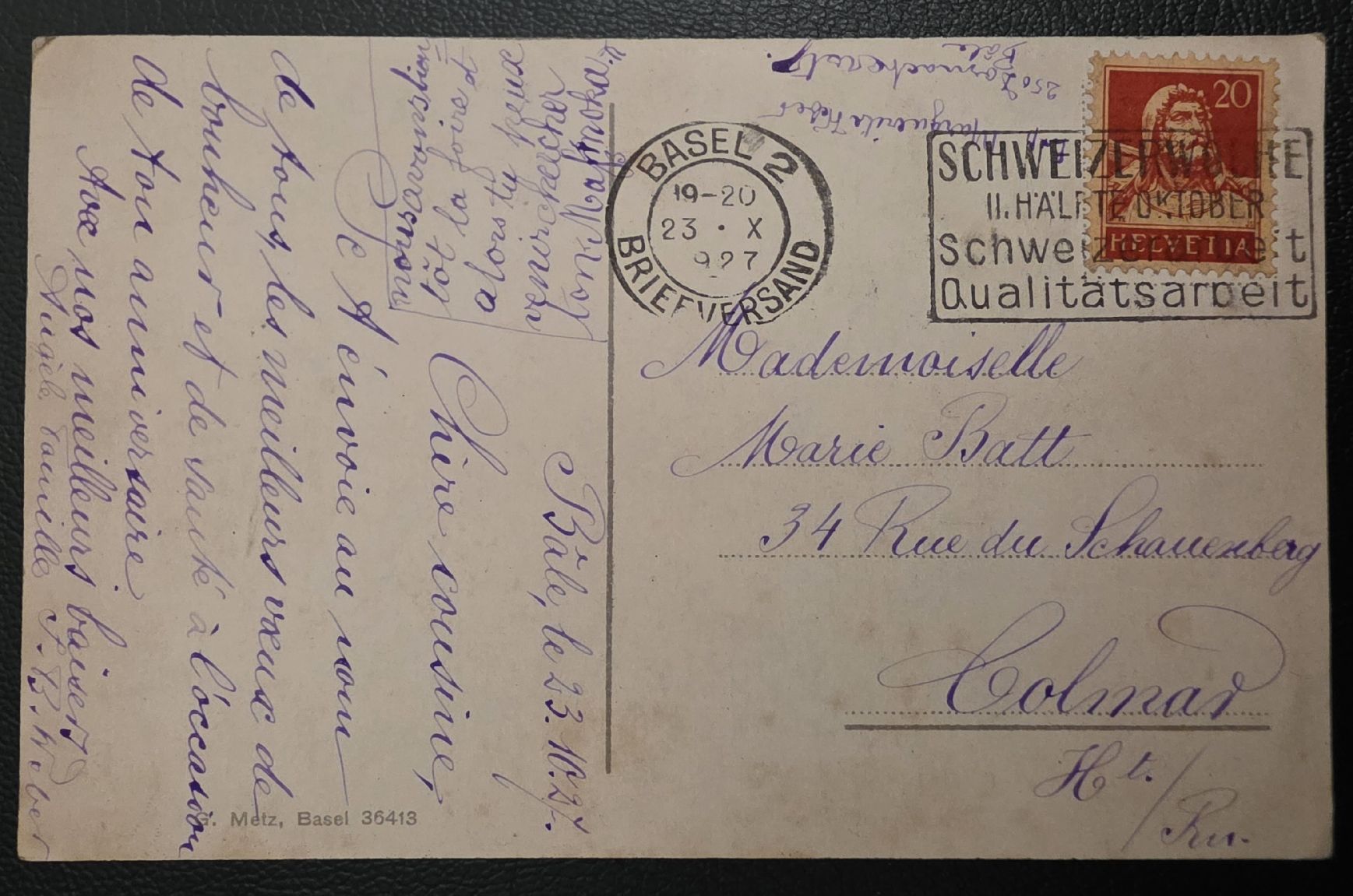 Cartes postales: Ansichtskarte Basel  – D'occasion à Bern par Kocholo 1