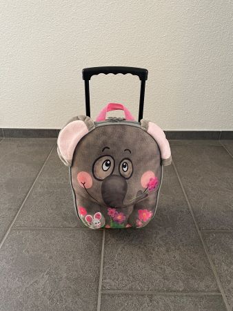 Süsser Elefant Trolley Rollkoffer / Kinderkoffer