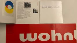 75 Jahre Wohnbedarf Rare Publikation 2 Bände 1931-2006