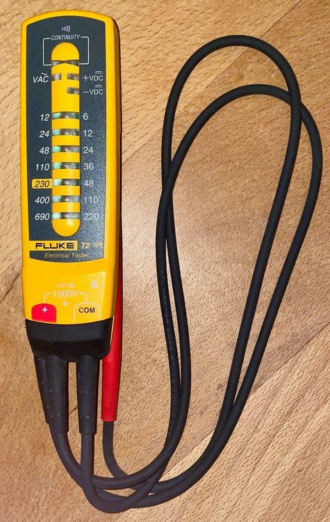 Fluke t2 electrical deals tester