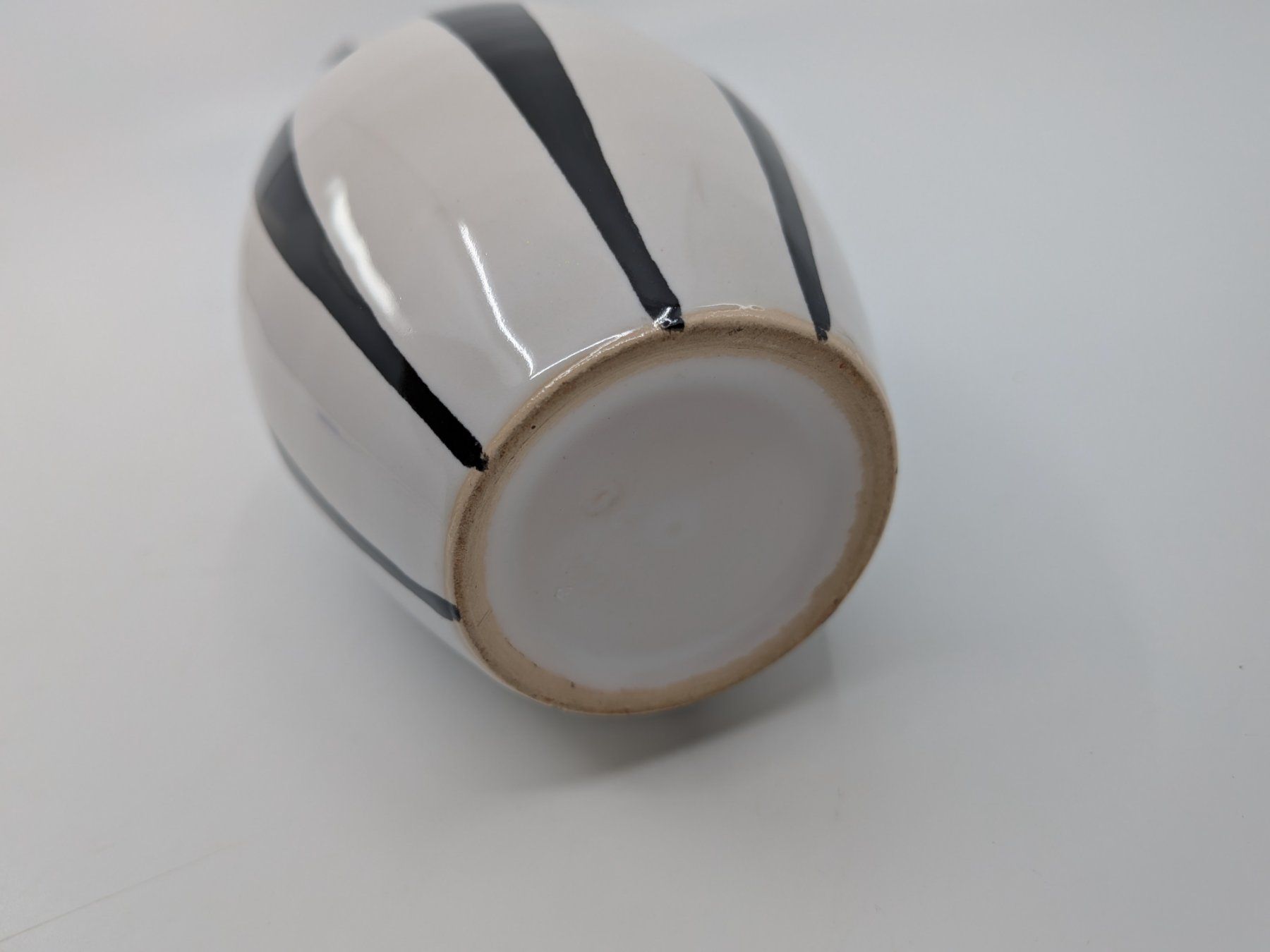 Vasi & Recipienti: Keramik Vase schwarz weiss – Usato da Emmen venduto da magelan 4