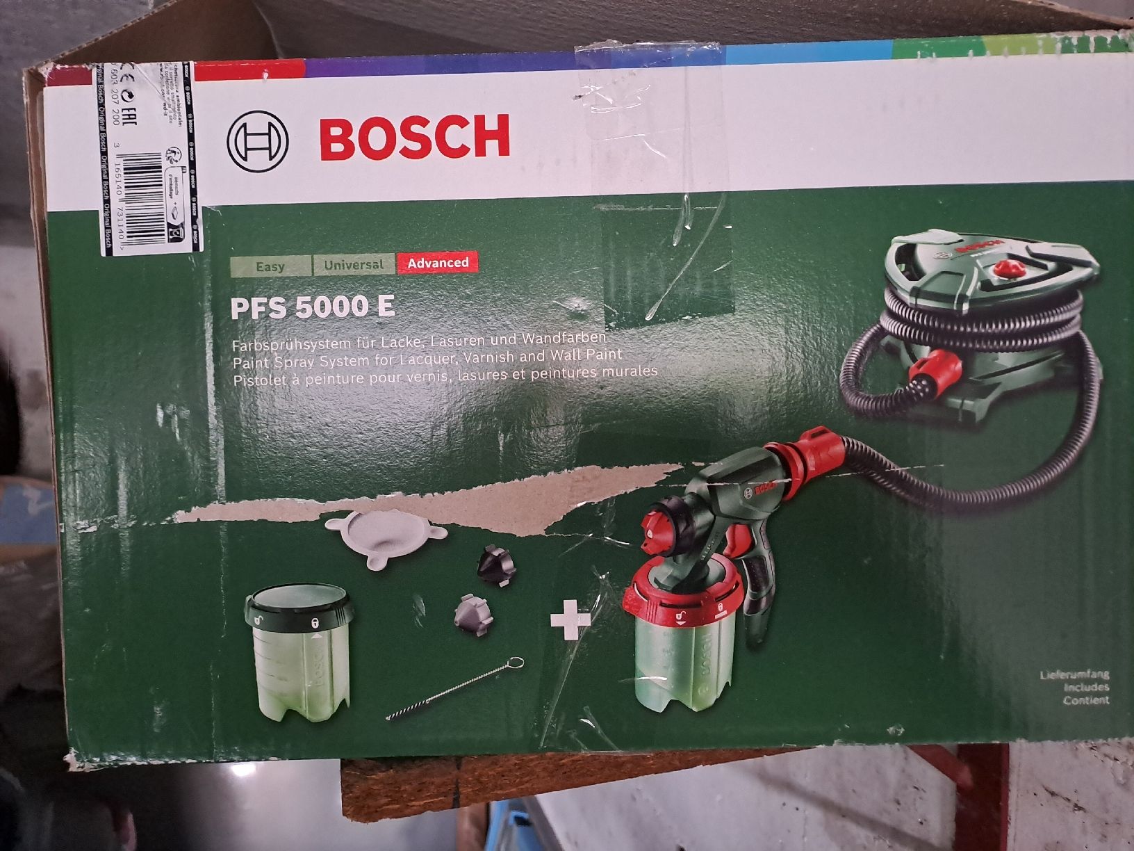 Bosch Alle Werkzeuge: Bosch Farbsprühsystem PFS 5000 E 1200W Sprühpistole  – Gebraucht aus Rickenbach LU von bishiida 4