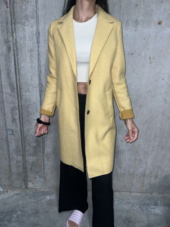 Elegante Damen Jacke, Grösse XS, Goldgelb - Top Zustand!
