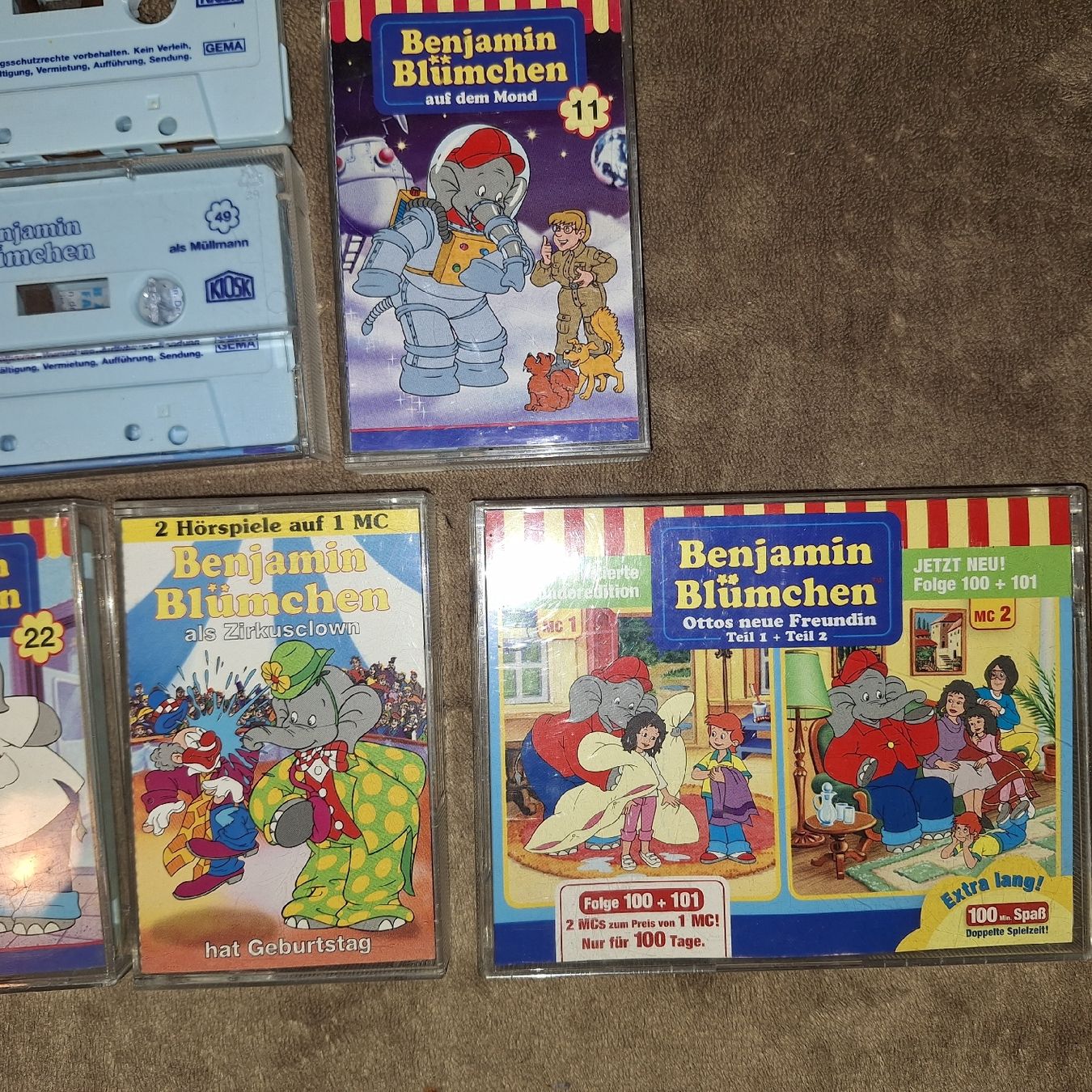 Musicassette: Versand möglich! Diverse Benjamin Blümchen Kinderkassetten – Usato da Winterthur venduto da Goldpipau 5
