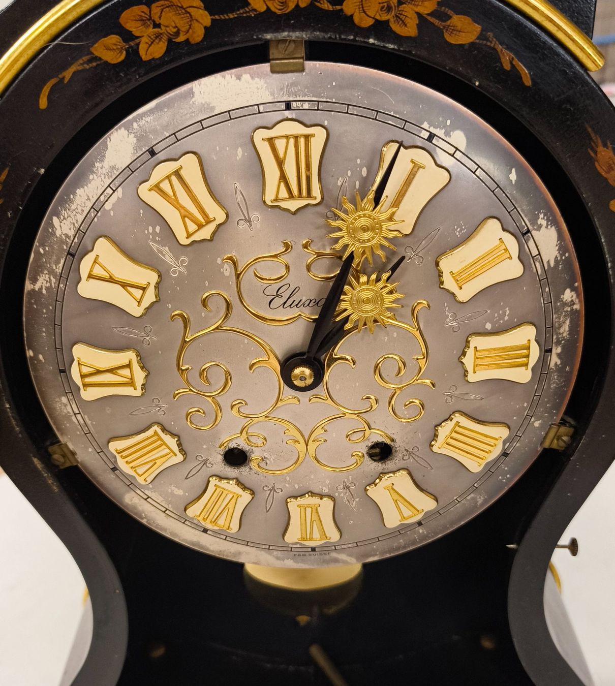Eluxa Orologi da terra & Orologi da parete: Eluxa Pendule Schwarz – Usato da Basel venduto da bk_brockibasel 4
