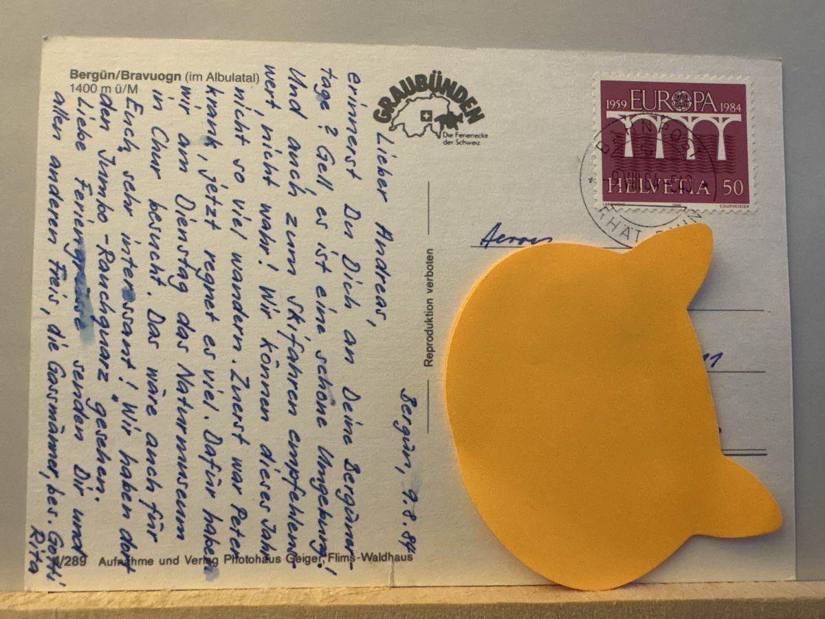 Cartoline postali: AK von Bergün / Bravuogn – Usato da Rümlang venduto da Kartenpost1 1