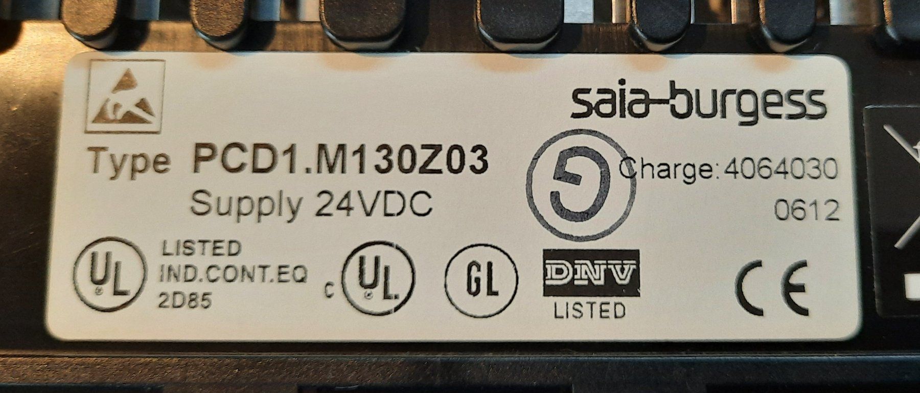 Sistema di controllo: SAIA BURGESS SPS PCD1.M130Z03 – Usato da Hütten venduto da joe_25 1