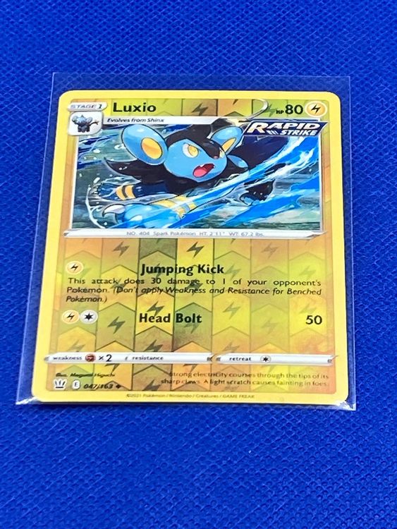 Pokemon Battle Style Luxio Reverse Holo 047 / 163 EN Kaufen auf Ricardo